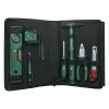 BOSCH Powertools Universelles Handwerkzeug-Set, 25-teilig (Grün, mit Werkzeugtasche)