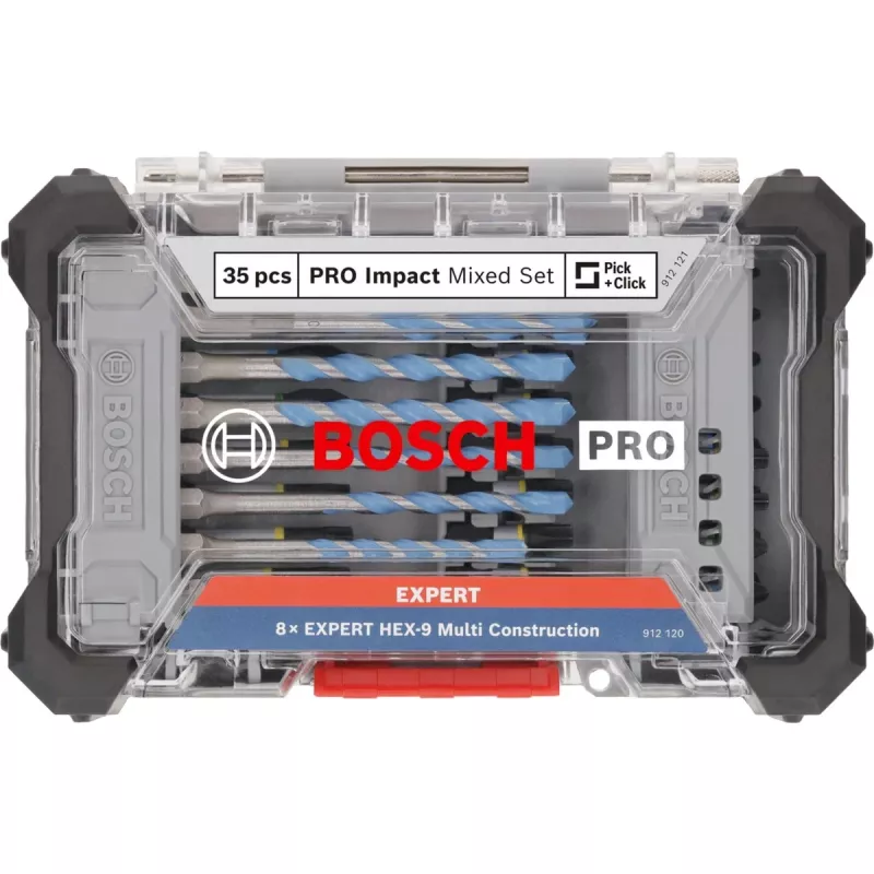 Bosch PRO Impact und Multi Set 35-teiliges Schrauberbit-Set 2608521U82
