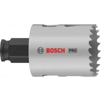 Bosch PRO MultiMaterial PC Plus 57mm Lochsäge mit PowerChange, 44mm Arbeitslänge, Hartmetall-bestückt 2608594392
