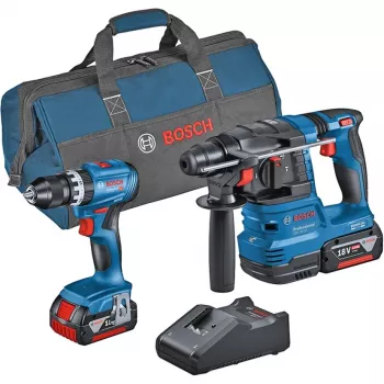 Bosch Professional 18V ProCORE Starterset 2x4.0Ah + GAL 18V-40 Ladegerät 0615A50039