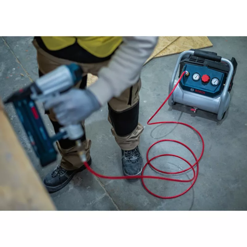 Bosch Professional GKO 18V-51 Akku-Kompressor (Blau/Silber)