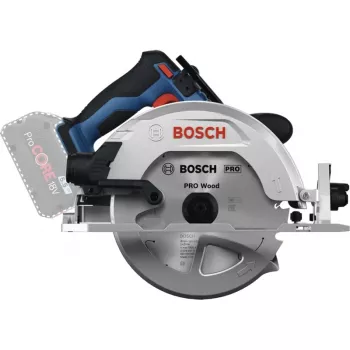Bosch Professional GKS 18V-68-2 Akku-Handkreissäge, 18 V, 190 mm Sägeblatt, Solo (ohne Akku und Ladegerät), Blau/Schwarz, im L-BOXX