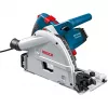 Bosch Professional GKT 55 GCE Tauchsäge mit Führungsschiene FSN 1400, 1400 W, Blau, L-BOXX