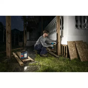 Bosch Professional GLI 18V-1500 Akku-Arbeitsleuchte (Blau/Schwarz, ohne Akku)