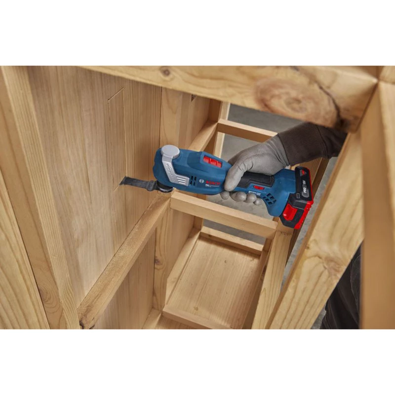 Bosch Professional GOP 18V-30 Akku-Multi-Tool, 18V (Blau, Gerät ohne Akku, im L-BOXX)