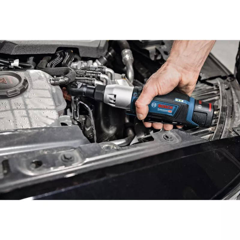 BOSCH Professional GRC 12V-60 3/8 SN Akku-Ratschenschlüssel, 3/8 Zoll Antrieb, 60 Nm, 12V, Blau/Schwarz (ohne Akku)