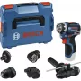 Bosch Professional GSR 12V-32 FC Akku-Bohrschrauber 12V (Blau/Schwarz, Gerät ohne Akku, 5 Adapter, L-BOXX)
