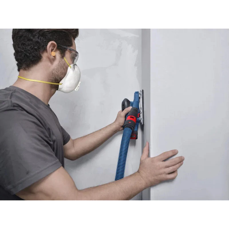 Bosch Professional GSS 18V-18 Akku-Exzenterschleifer Solo, 18V, Blau/Schwarz, ohne Akku
