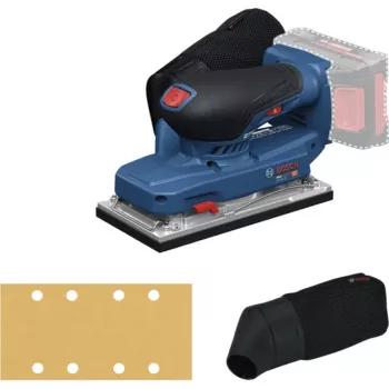 Bosch Professional GSS 18V-18 Akku-Exzenterschleifer Solo, 18V, Blau/Schwarz, ohne Akku