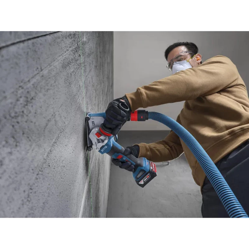 BOSCH Professional GWS 18V-11PS Akku-Winkelschleifer 125 mm 18 V Solo (Gerät ohne Akku) in L-BOXX
