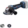 Bosch Professional GWS 18V-11PS Akku-Winkelschleifer 18V 125mm Blau/Schwarz (ohne Akku)
