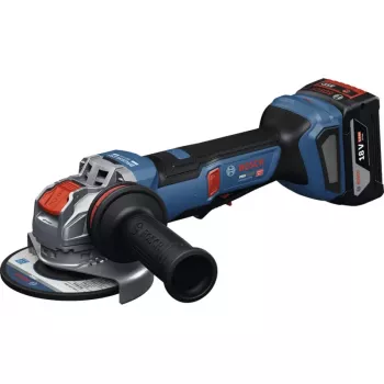 Bosch Professional GWX 18V-11PS Akku-Winkelschleifer Solo, 18V, 125mm, X-LOCK, Blau/Schwarz, ohne Akku und Ladegerät