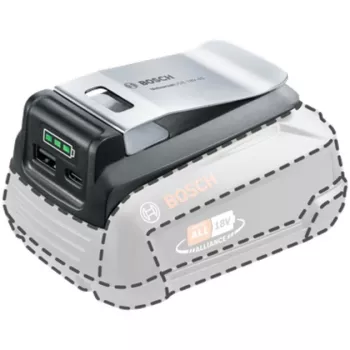 Bosch UniUSB 18V-15 Ladegerät für 18V POWER FOR ALL Akkus mit USB-C Anschluss (1600A02WS1)