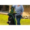 Bosch UniversalShredder Solo Akku-Gartenhäcksler, 36V (2x18V), 40 mm Aststärke, 50 L Auffangbox, Grün/Schwarz, Gerät ohne Akku (06008E0001)
