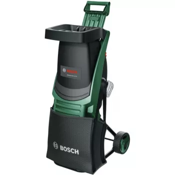 Bosch UniversalShredder Solo Akku-Gartenhäcksler, 36V (2x18V), 40 mm Aststärke, 50 L Auffangbox, Grün/Schwarz, Gerät ohne Akku (06008E0001)