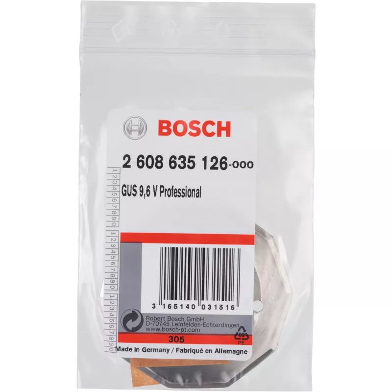 Bosch Obermesser für Blech- und Universalscheren, für GUS 9.6 V / GUS 12V-300, präzisionsgeschliffen, gehärteter Stahl, Original OEM 2608635126