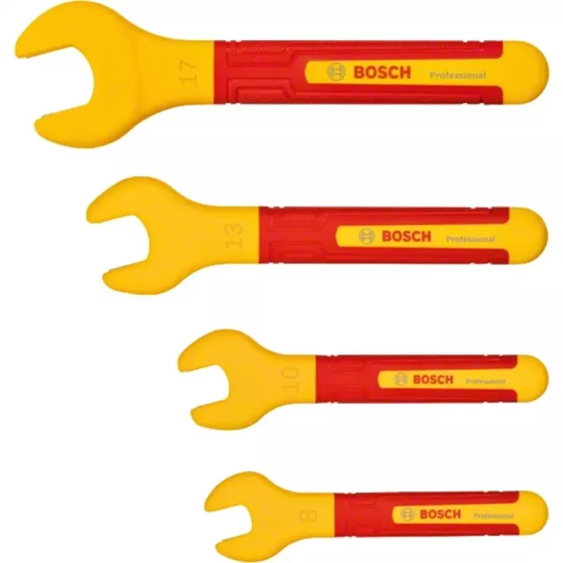 Bosch VDE isolierter Maulschlüsselsatz 8/10/13/17mm (1600A02NE8)