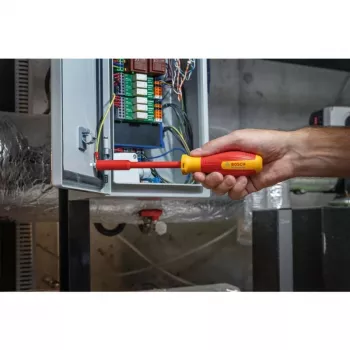 Bosch VDE Isolierter Schraubendrehersatz 1600A02NF3, 7-teilig, Schlitz/Kreuz/Pozidriv, 1000V, IEC 60900