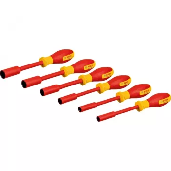 Bosch VDE Isolierter Schraubendrehersatz 1600A02NF3, 7-teilig, Schlitz/Kreuz/Pozidriv, 1000V, IEC 60900