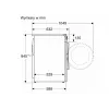 BOSCH WGG254ZGPL 9 kg Frontlader-Waschmaschine mit i-DOS und Home Connect