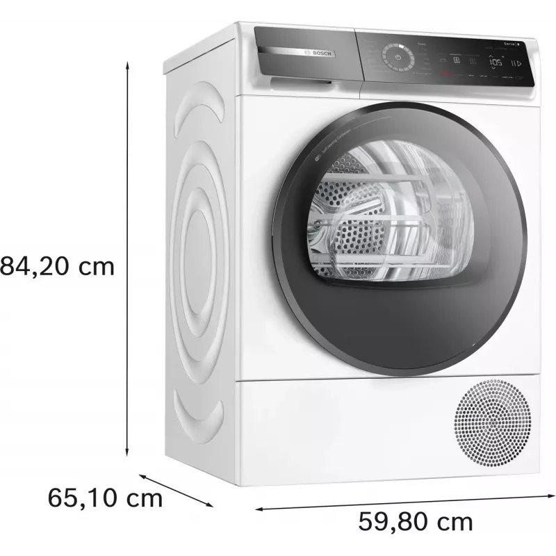Bosch WQB246DLSN 9 kg Frontlader-Waschmaschine mit i-DOS und Home Connect