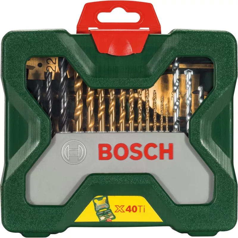 Bosch X-Line TiN 40-teiliges Universal-Bohr- und Schraubendreher-Bit-Set 2607019600