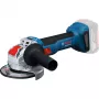 BOSCH X-LOCK Akku-Winkelschleifer GWX 18V-8 Professional Solo, 18V, Blau/Schwarz, 125 mm (ohne Akku)