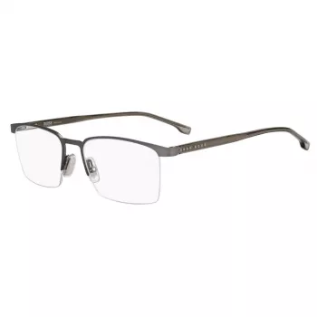 BOSS BOSS1088ITSR8 Herren-Rechteck-Sonnenbrille - 56/19/145 mm