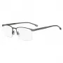BOSS BOSS1088ITSR8 Herren-Rechteck-Sonnenbrille - 56/19/145 mm