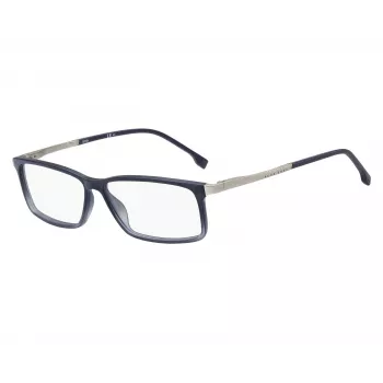 BOSS BOSS1250ITSIP Sonnenbrille Herren Rechteckig Schwarz Grau 57/13/145 mm