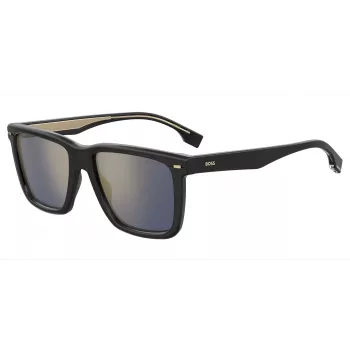 BOSS BOSS1317S807 Sonnenbrille Herren Rechteckiger Acetatrahmen UV400