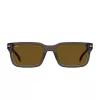 BOSS BOSS1628SKB7 Herren Rechteck-Sonnenbrille Dark Havana Grau