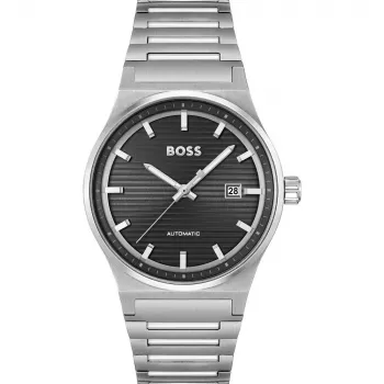 BOSS Herren 1514117 Chronograph Uhr 41mm Edelstahl