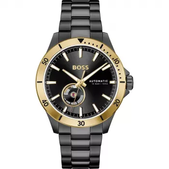 BOSS Herrenchronograph 1514203 42mm Edelstahl Blaues Zifferblatt