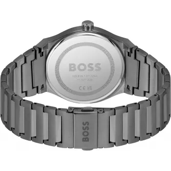 BOSS Herren Skymaster Chronograph Uhr 1514078 41mm Blaues Zifferblatt Edelstahl