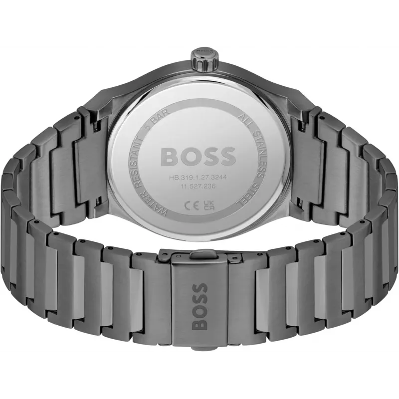 BOSS Herren Skymaster Chronograph Uhr 1514078 41mm Blaues Zifferblatt Edelstahl
