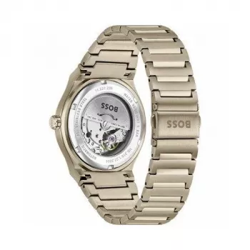 BOSS Herren Velocity Quarz Chronograph Uhr 1514184 41mm Edelstahl Schwarzes Zifferblatt