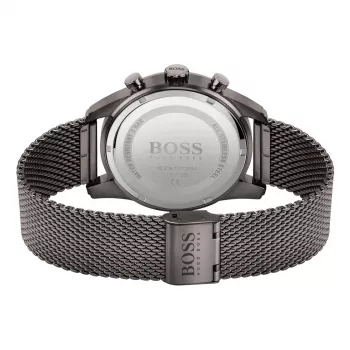 BOSS Herrenuhr 1513837 Skymaster Chronograph Blaues Zifferblatt Edelstahl 44mm