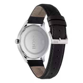 BOSS Herrenuhr 1513893 41mm Edelstahl Blaues Zifferblatt Chronograph