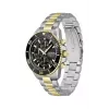 BOSS Herrenuhr 1513908 45mm Edelstahl Blaues Zifferblatt Chronograph