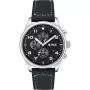 BOSS Herrenuhr 1513987 44mm Edelstahl Blaues Zifferblatt Chronograph