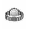BOSS Herrenuhr 1514005 44mm Edelstahlgehäuse Blaues Zifferblatt Braunes Lederarmband Chronograph Quarz