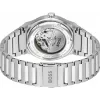 BOSS Herrenuhr 1514118 41mm Edelstahl Blaues Zifferblatt Chronograph