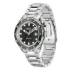 BOSS Herrenuhr 1514178 42mm Edelstahl Blaues Zifferblatt Chronograph