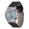 BOSS Herrenuhr 1514219 41mm Edelstahl Blaues Zifferblatt Chronograph