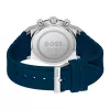 BOSS Herrenuhr 1514243 41mm Edelstahl Blaues Zifferblatt Chronograph