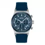 BOSS Herrenuhr 1514243 41mm Edelstahl Blaues Zifferblatt Chronograph