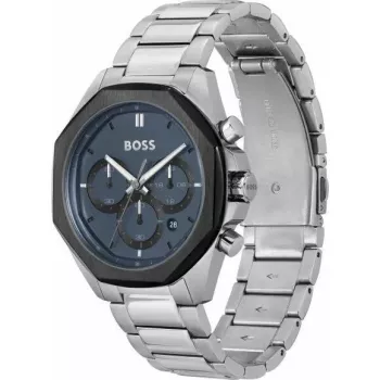 BOSS Skymaster Herren-Chronograph 1514015 43mm Edelstahl Blaues Zifferblatt