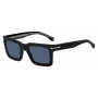 BOSS SUNGLASSES BOSS MAN BOSS1501SINA Rechteckiger Acetat-Rahmen 51/22/145 mm Schwarz/Grau