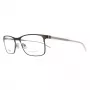 BOSS Sonnenbrille BOSS0967ITSYZ Herren Rechteckig Schwarzes Gestell Graue Gläser 54/17/145 mm